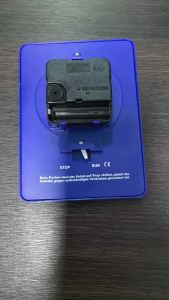 Blue Digital Parking Timer Disc Portable Plastic Car Parking Clock Arrival Time Display Tool for Easy Parking Management