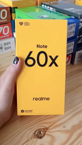 Official Realme Note 60x 4GB+8GB* / 64GB  4+64GB Battery IP54 5000mAh Garansi Resmi