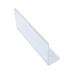 L-Shaped Acrylic Shelf Partition Organic Product Partition Board Display Stand 3MM Thickness Commercial Office Furniture