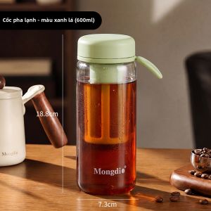 MONGDIO | Chai Pha Cà Phê Lạnh Di Động