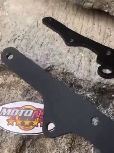 BREKET KALIPER SAMURAI 2 PISTON UKURAN 220MM-260MM DISC CAKRAM DEPAN HONDA MATIC SPACY SCOOPY VARIO GENIO BEAT