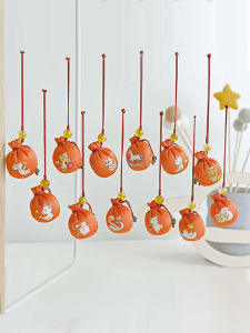 Chinese Zodiac Xixin Pill Sachet Ball Pendant Chinese Ancient Style Chinese Medicine Zodiac Royal Guard Pendant Mid-Autumn Festival Sachet