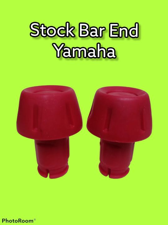 Stock Bar end Yamaha Red Color