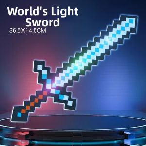Jiaxun | Nightlight Glowing Sword Toy Minecraft Design