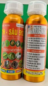 Bakari 512EC TH SÂU 512 400ml (chai nhôm): trừ rầy xanh rầy phấn rệp sáp mọt đục cành sâu đục thân ruồi đục quả bọ xít lúa sâu keo bọ trĩ