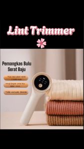 Alat Penghilang Serat Bulu Baju Kain Di Pakaian Trimmer Lint Remover 6 Bilah Portable Terbaru