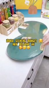 Promo Talenan PE Anti Jamur / CUTTING BOARD PREMIUM Dapur Hijau Emerald Kualitas Premium Tebal / talenan dugel tatakan mengiris mencincang iris daging ayam ikan sapi kambing putar memarut parutan bawang Elegan
