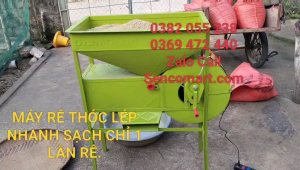 Máy thổi lúa lép máy rê thóc siêu tiện lợi