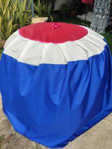 มุ้งไก่ผ้าร่ม เกรด A แบบทึบ จำนวน 3ผืน