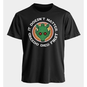 American Star Wars-themed Printed Round-neck T-shirts for Men and Women Comfortable Short-sleeved for Daily Commuting in Summer