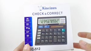 Kalkulator 12 digit Check and Correct Kincizen KC-512