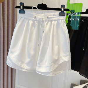 Quần Short Nam Cạp Cao Có Dây Rút Mùa Hè 2025 Mới Về Quần Short Nam Dáng Rộng Thoải Mái Thoáng Khí Quần Short Thường Ngày