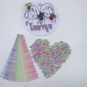 กระดาษพับดาว รุ่นใหม่ กระดาษบาง ดาวทรงสวย พับง่าย