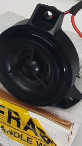 2PCS Original Holland Brand Soft Dome Tweeter with Metalized Polyester Capacitor Band Pass