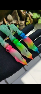 Metal Jig squid Cumi 40 60 80 100 150gr Full GID + Skrit Metal jig squid