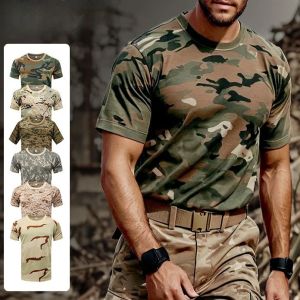 Mens Shirts Tactical Short Sleeve Lightweight Dry Fit Athletic T Shirts Sports Military Undershirt for Hunting Fishing Hiking