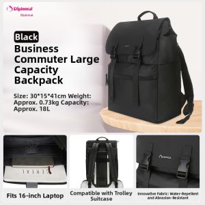 Diplomat | Business Laptop Backpack for Men - Simple and Stylish Travel Bag