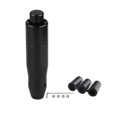 Upgrade Your Car with Gearshift Knob With Push Button Automatic Modified Gearshift Knob Metal Gear Lever Knob Fits Most Cars