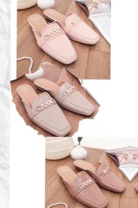 QUINCE Zoe Mules Wanita slip on