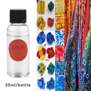 25ml Tie Dye Fixing Agent Formaldehyde-Free Natural Anti-Fading And Color-Locking Clothes Fabric Fixing Agent Color Protect