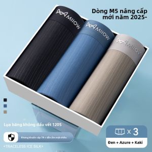 Quần đùi nam MiiOW vải Ice Silk mỏng liền mạch thoáng khí thoải mái