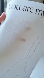 กระดาษห่อช่อดอกไม้สไตล์เกาหลีพร้อมข้อความ 10 แผ่น/แพ็ค ขนาด 30*45 ซม. กันน้ำ สำหรับวันพิเศษ