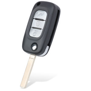 KEYECU for Mercedes Benz Smart Fortwo 453 Forfour 2015 2016 2017 3/4 Buttons Folding Key Remote Car Key Shell Case Cover Fob