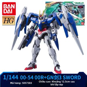 Bandai | Mô Hình Gundam Cao Cấp 00 Avalanche Seven Sword AlvaGINER 00 Q Aile 00 R