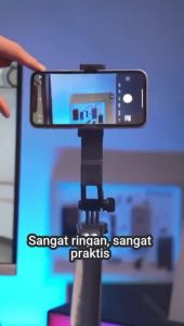 Tech Tongsis Tripod Paduan aluminium Bluetooth Selfie Stick 4-leg stand Remote Tripod HP Kamera DSLR Tongsis 1800MM dengan control bluetooth 7 tombol Tongkat selfie Portable Adaptor