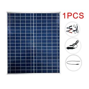 1000W 500W 12V Photovoltaic Solar Panel Kit 100A Controller Solar Panel Charger Suitable for Fast Batteries in Homes/Camping/RV