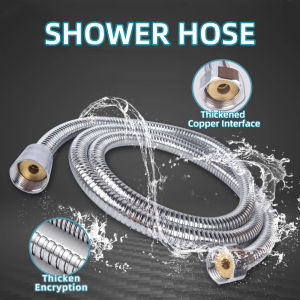 Explosion Proof 304 Stainless Steel Flexible Hose Water Heater Handheld Shower Hose Bathroom Toilet 1.5M 2M