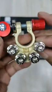 1 Pair Car Battery Terminal Connector Toolless Quick Disconnect Battery Main Cable Post Terminal Shut-Off Connectors for Car Truck (car accessories) 6v 12v 24v Boat Race Car UTV Tractor Truck Battery general purpose