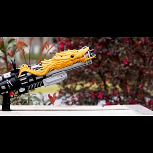 (Đại 73cm) Súng phun nước áp lực khủng long rồng chiến cá mập khổng lồ có dây đeo đồ chơi đi biển