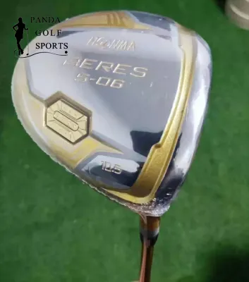 HONMA S06ไม้ Driver Golf สำหรับผู้ชาย4ดาวสำหรับผู้ชายระดับ10.5องศา9.5เพลาคาร์บอนแกรไฟต์ไม้ไดร์เวอร์มือขวา