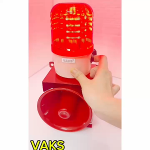 Chuông MR10 nhận sóng 443mhz đèn chớp và còi hú có 3 tiếng báo động khác nhau_ điều chỉnh âm lượng lớn nhỏ