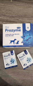Five Prozyme - Men Vi Sinh Chống Rối Loạn Tiêu Hóa Ngừa Tiêu Chảy cho Chó Mèo