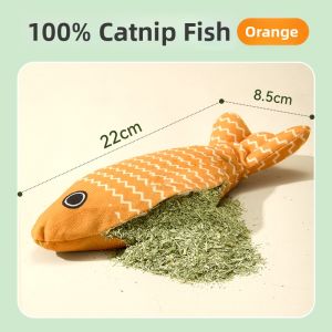 HELLOLEIBOO | Self-Entertaining & Teeth Grinding Cat Toy Fish