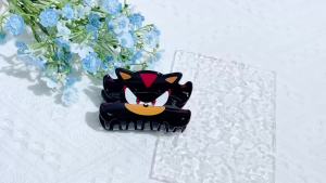 Bandai | Kẹp Tóc Hình Con Nhím Hoạt Hình Đen Dành Cho Bé Gái Thời Trang Cosplay Sử Dụng Hàng Ngày Chất Liệu Nhựa Phụ Kiện Tóc