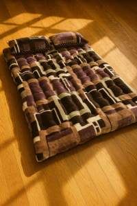 SUPER QUALITY 200x180x10 Kasur Lantai Bulu IMPORT motif