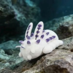 25CM Deep Sea Bunny Đồ Chơi Sang Trọng Mềm Mại Hoạt Hình Thỏ Búp Bê Nhồi Bông Cho Trẻ Em Quà Tặng Sinh Nhật Người Hâm Mộ Đi Kèm Gối