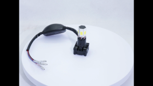 【COD】Universal 40W LED Headlight With Fan Hi-Low Waterproof For Motorbike Scooter Spotlight