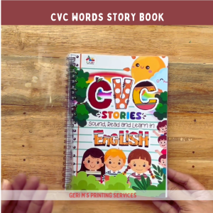 CVC Stories Workbook | Phonics Reading & Comprehension | Learn to Read English for Kids (Ages 4–7)