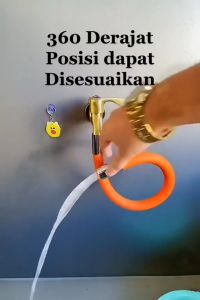 Selang Flexible 360 Derajat 30/50CM Ekstensi Keran Air Universal 1/2 Inch Selang Kran Fleksibel