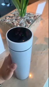 Tumbler Stainless Steel LED Digital Temperatur Suhu 500ml - Termos Suhu Air Dingin