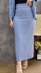 Rok Span Knit Hornet Rok Wanita