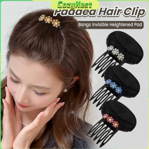 C.N Padded Hair Clip Korean Style Hair Clip Invisible Sponge Hair Fluffy Hairpin
