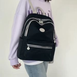 Tas colorful fox Tas ransel 6260 colorful fox nilon waterproof tas ransel wanita import terbaru tas wanita canrik tas terlaris mewah tas colorful tas wanita cantik tas travel wanita women travel bag women bag