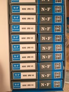 Vòng bi bạc đạn 620062016202620362046205 2rs N.F nhat