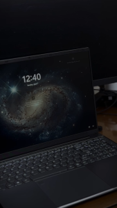 AMOLI Laptop 16 inch baru Intel N95 Ram 16G+512GB SSD Windows 11+Office+Bouns+Kunci sidik jari+Keyboard backlight RGB