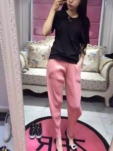 Casual Loose Thin Harlan Pants Womens Summer New Style Three-dimensional Drapey Slimming Nine-point Harem Pants